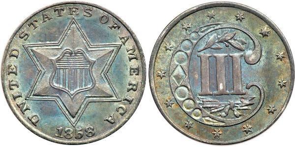 3 Cent Stati Uniti d