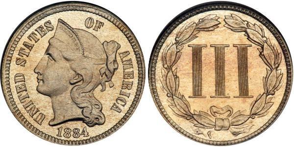 3 Cent Stati Uniti d