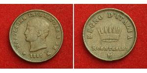 3 Centesimo Kingdom of Italy (Napoleonic) (1805–1814) Copper Napoleon (1769 - 1821)