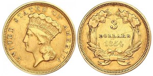 3 Dollar USA (1776 - ) Gold 