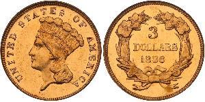 3 Dollar USA (1776 - ) Gold 