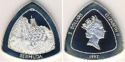 3 Dollar Bermuda Silber Elizabeth II (1926-2022)