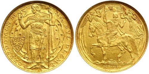 3 Ducat Tschechoslowakei  (1918-1992) Gold 