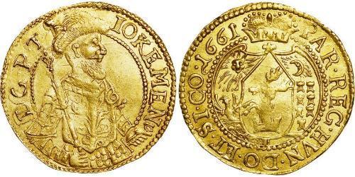 3 Ducat Principality of Transylvania (1571-1711) Oro 