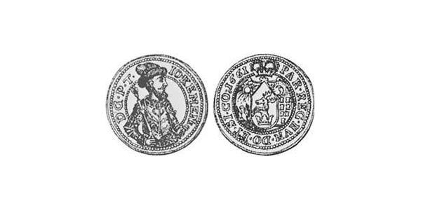 3 Ducat Principality of Transylvania (1571-1711) Oro 