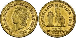 3 Ducat Italian city-states 金 Ferdinand I of the Two Sicilies (1751 - 1825)