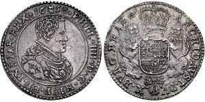 3 Ducaton 荷蘭共和國 (1581 - 1795) 銀 Philip IV of Spain (1605 -1665)