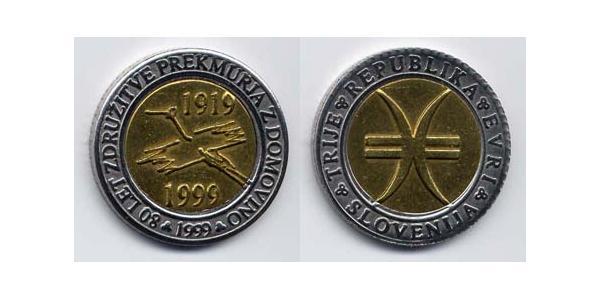3 Euro Slovénie Bilame 