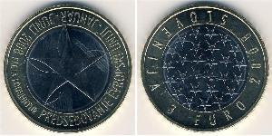 3 Euro Eslovenia Bimetal 