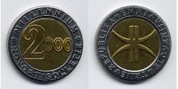 3 Euro Slovenia Bimetal 