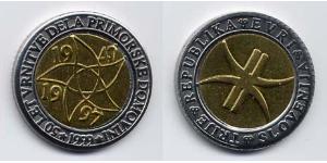 3 Euro Slovenia Bimetal 