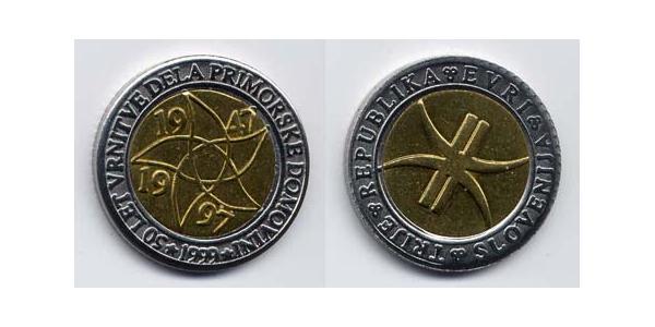 3 Euro Slovenia Bimetal 