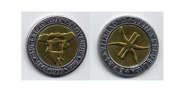 3 Euro Slovenia Bimetal 