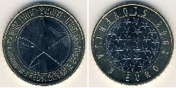 3 Euro Slowenien Bimetall 