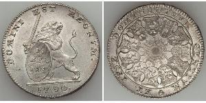 3 Florin Austrian Netherlands (1713-1795) Silber 