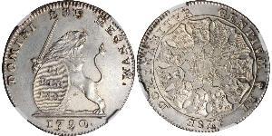 3 Florin Austrian Netherlands (1713-1795) Silber 