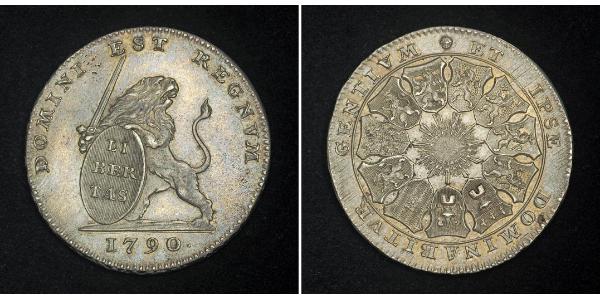 3 Florin Austrian Netherlands (1713-1795) Silver 