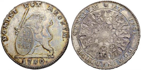 3 Florin Austrian Netherlands (1713-1795) 銀 