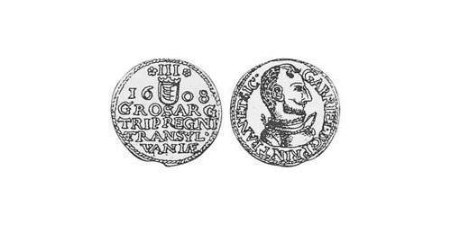 3 Groschen Principato di Transilvania (1571-1711) Argento 