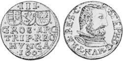 3 Groschen Principality of Transylvania (1571-1711) Silber 