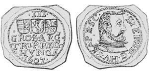 3 Groschen Principality of Transylvania (1571-1711) Silber 