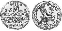 3 Groschen 外西凡尼亞公國 (鄂圖曼帝國) (1570 - 1711) 銀 
