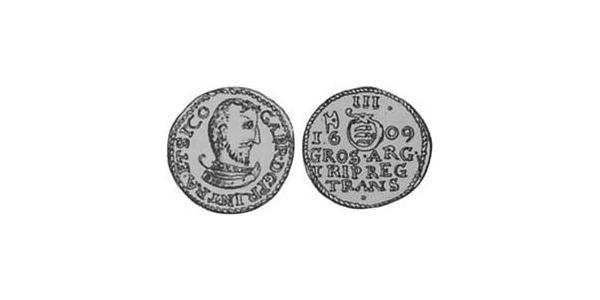 3 Groschen 外西凡尼亞公國 (鄂圖曼帝國) (1570 - 1711) 銀 