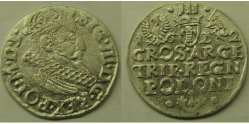 3 Grosh República de las Dos Naciones (1569-1795) Plata 