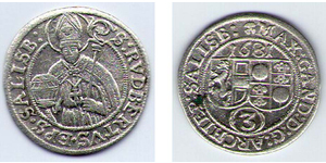 3 Grosh Salzburgo Plata 