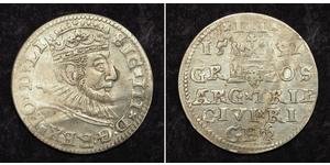 3 Grosh Poland Silver Sigismund III of Poland