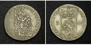 3 Gulden Repubblica delle Sette Province Unite (1581 - 1795) Argento 