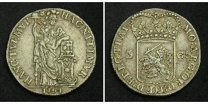 3 Gulden Repubblica delle Sette Province Unite (1581 - 1795) Argento 