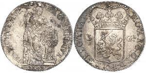 3 Gulden Provincias Unidas de los Países Bajos (1581 - 1795) Plata 