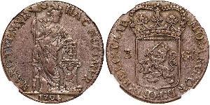 3 Gulden Dutch Republic (1581 - 1795) Silver 