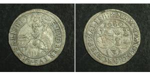 3 Kreuzer Salzbourg Argent 