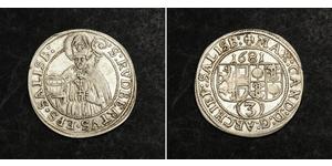 3 Kreuzer Salzbourg Argent 