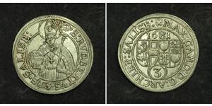 3 Kreuzer Salzbourg Argent 