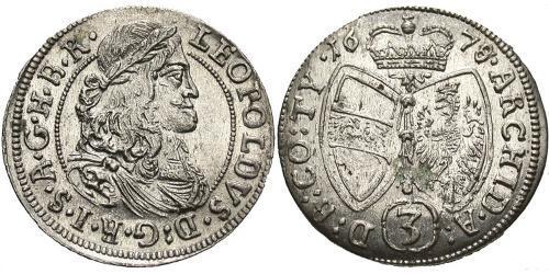 3 Kreuzer Ååstenrik Argent 