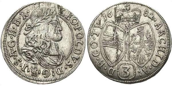 3 Kreuzer Ååstenrik Argent 