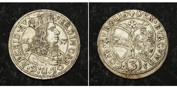 3 Kreuzer Ååstenrik Argent 