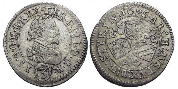 3 Kreuzer Ååstenrik Argent 