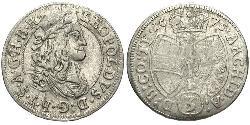 3 Kreuzer Austria Argento 