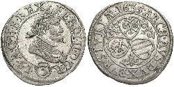 3 Kreuzer Austria Argento 