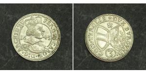 3 Kreuzer Austria Argento Ferdinando Carlo d