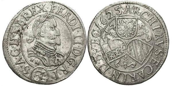 3 Kreuzer Austria Argento 