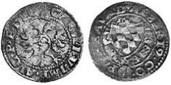 3 Kreuzer Ducato di Baviera (907 - 1623) Argento Alberto V di Baviera(1528 – 1579)