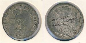 3 Kreuzer Regno di Württemberg (1806-1918) Argento 