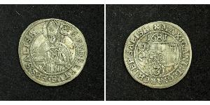 3 Kreuzer Salisburgo Argento 