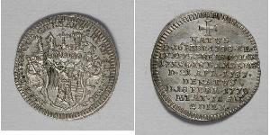 3 Kreuzer Prince-Bishopric of Bamberg (1245–1802) Billon Argent 