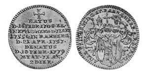 3 Kreuzer Hochstift Bamberg (1245–1802) Billon Silber 